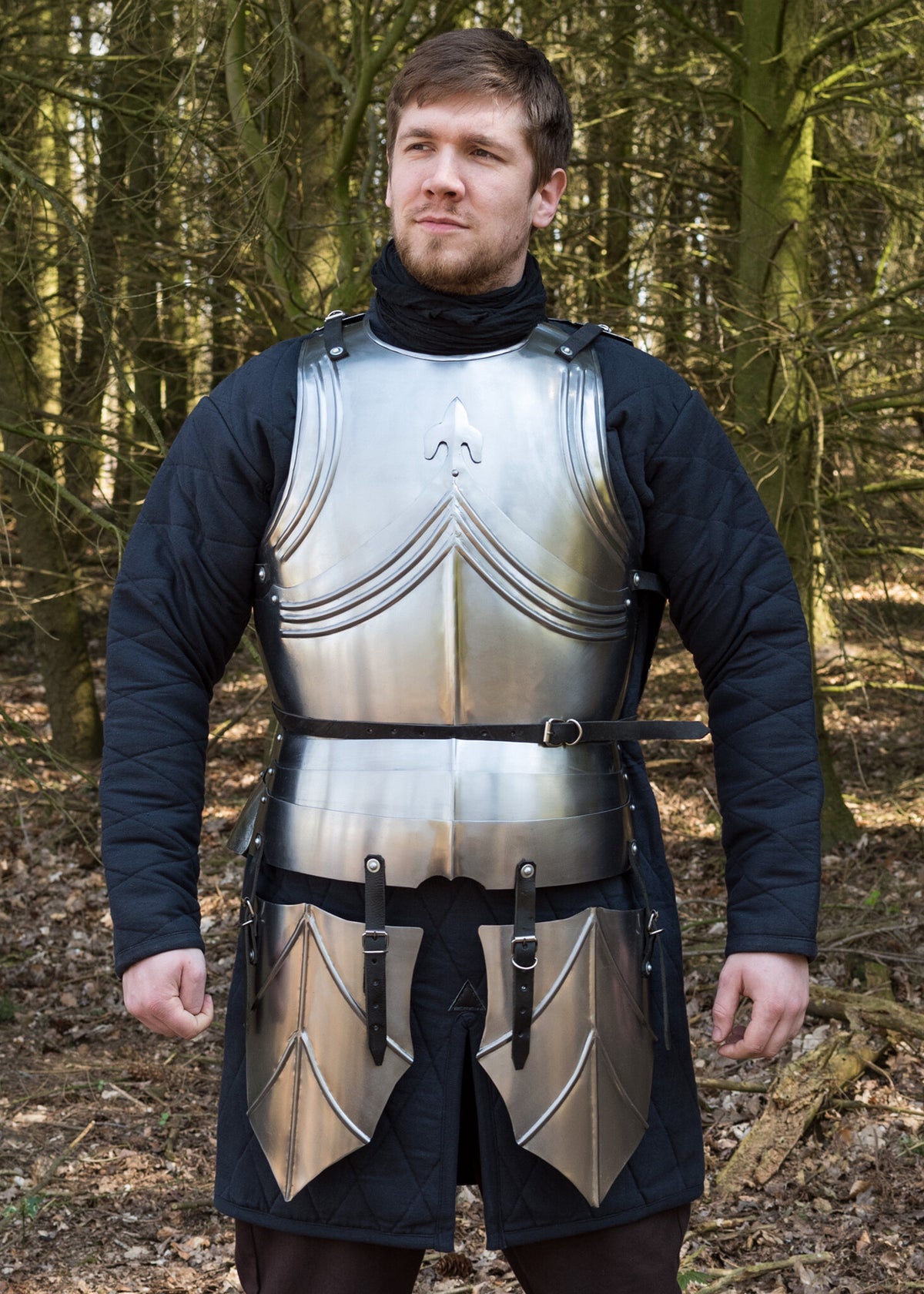 Gothic cuirass with tassets, 1–1.2 mm