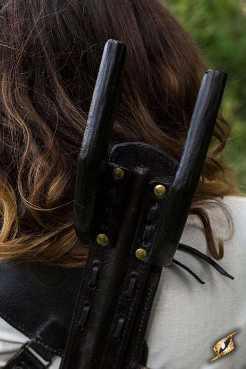 LARP back scabbard Sky Hook, brown