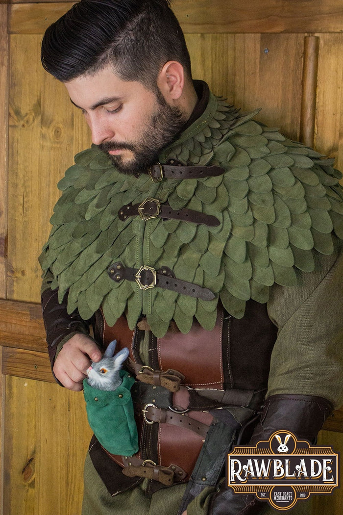 Pouch with rabbit Roger - Green