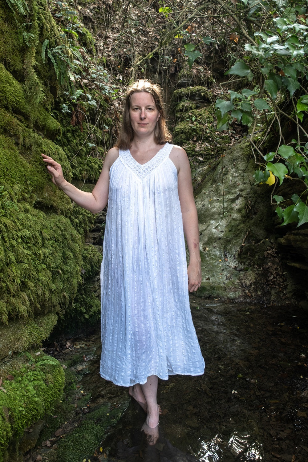 Goddess Dress Hera, white