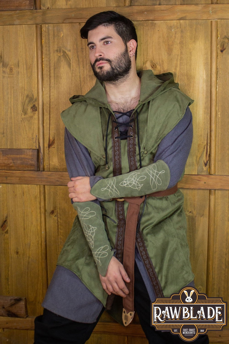 Túnica Karanthir de ante – verde