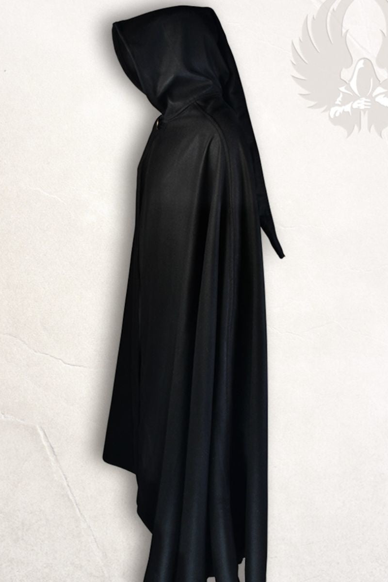 Mantel Gora, schwarz, Wollmischung