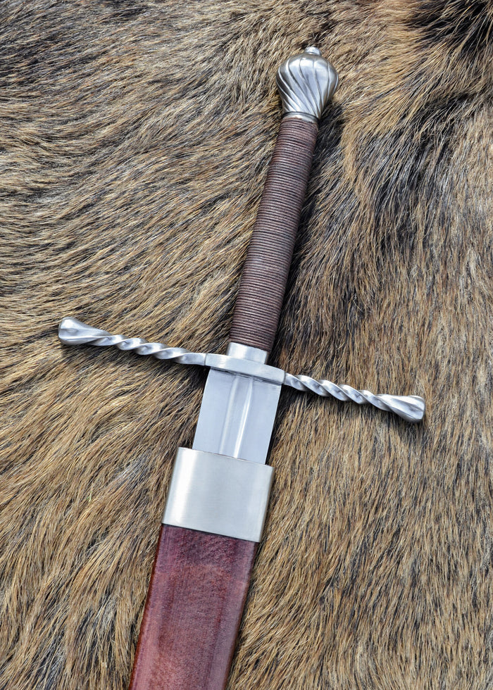 Hand-and-a-half sword Oakeshott type XVa, semi-sharp