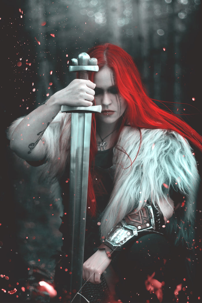 10th century Viking sword Petersen type S, blunt (battle-ready)