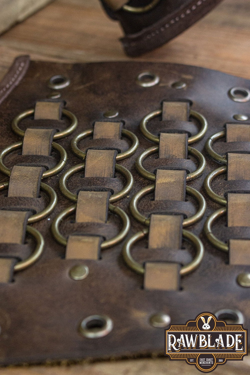 Fighter bracers, brun