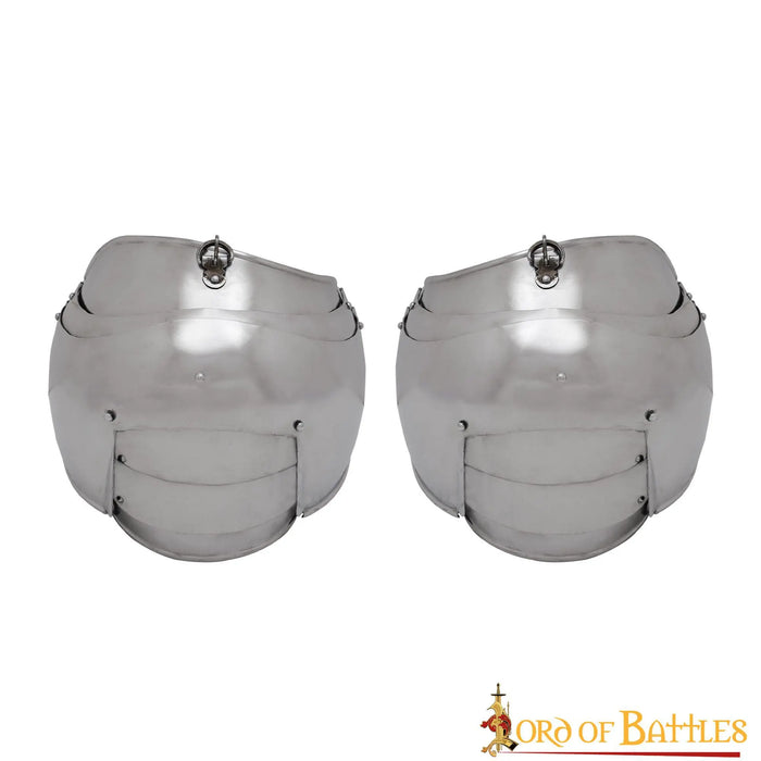 15th century Italian pauldrons, 1.6 mm