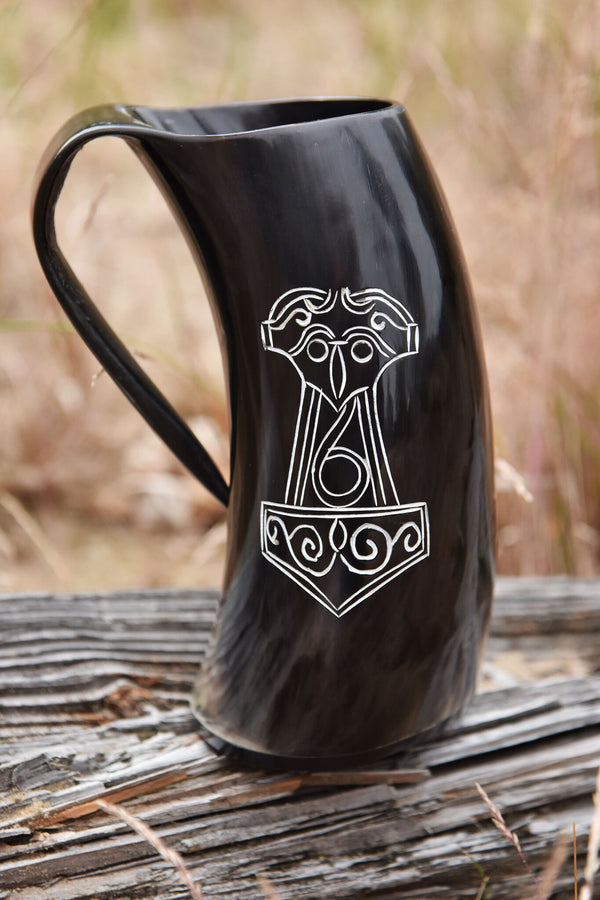 Horn cup, Mjolnir, 650-1000 ml