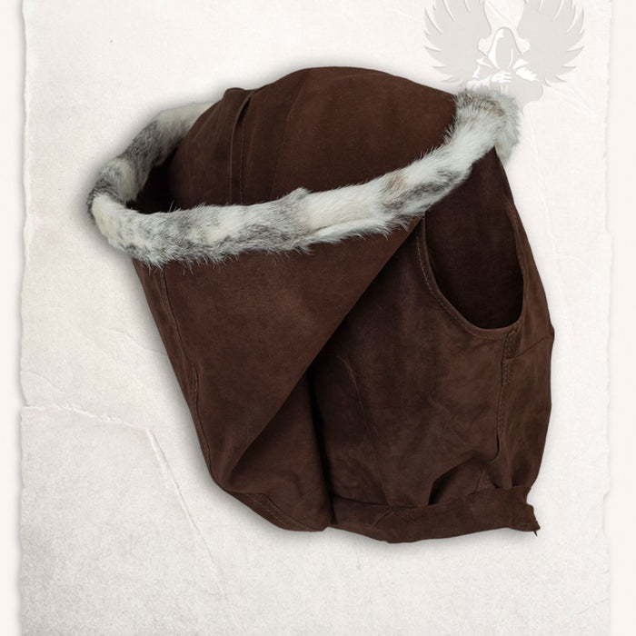 Leather top Jetta, dark brown