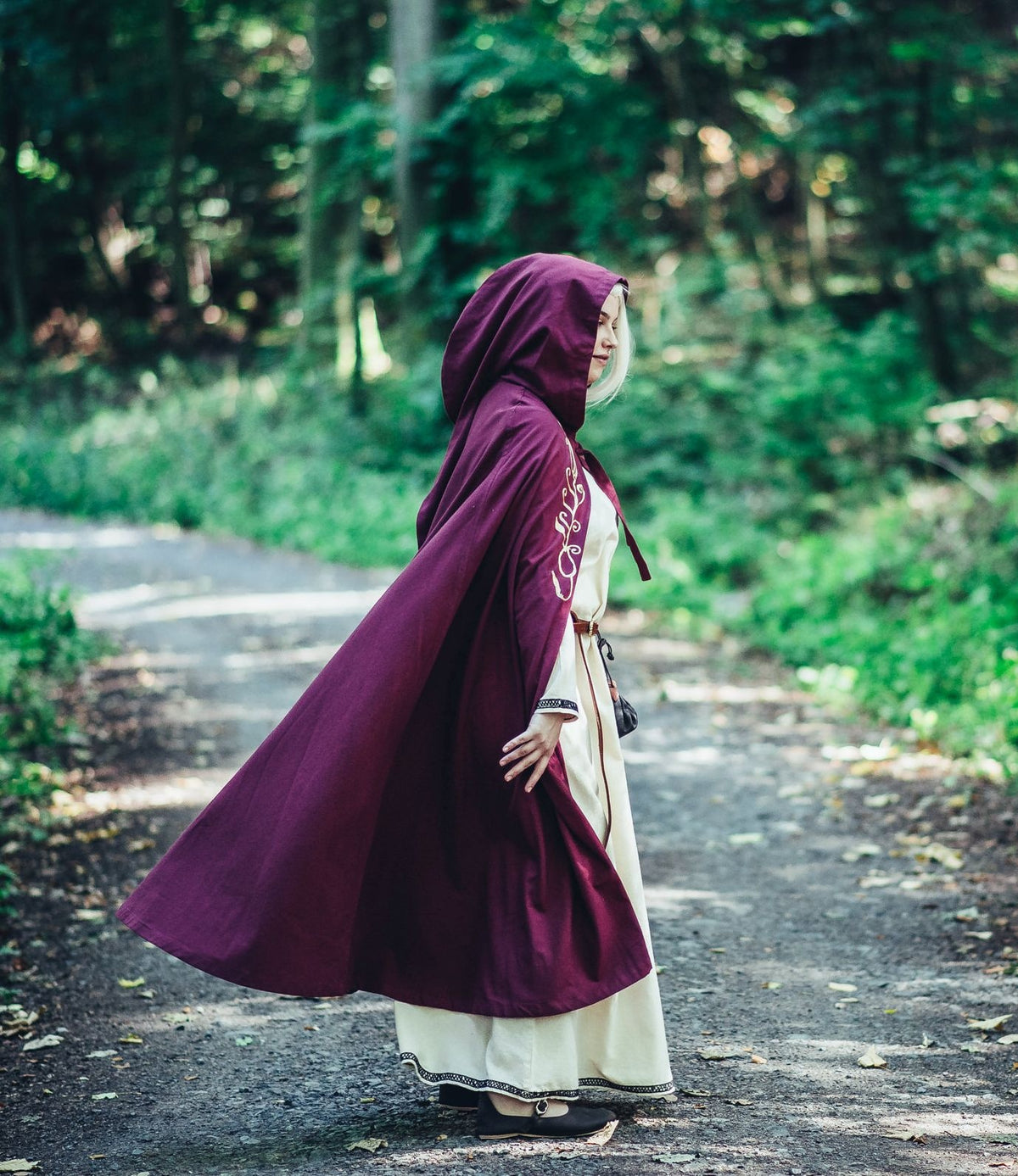 Cloak Serafina, red