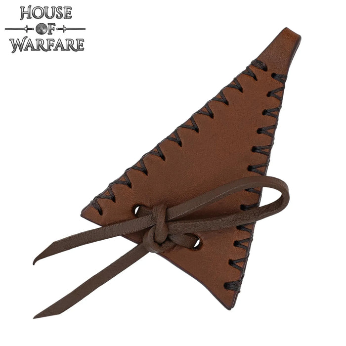 Leather sheath for spears