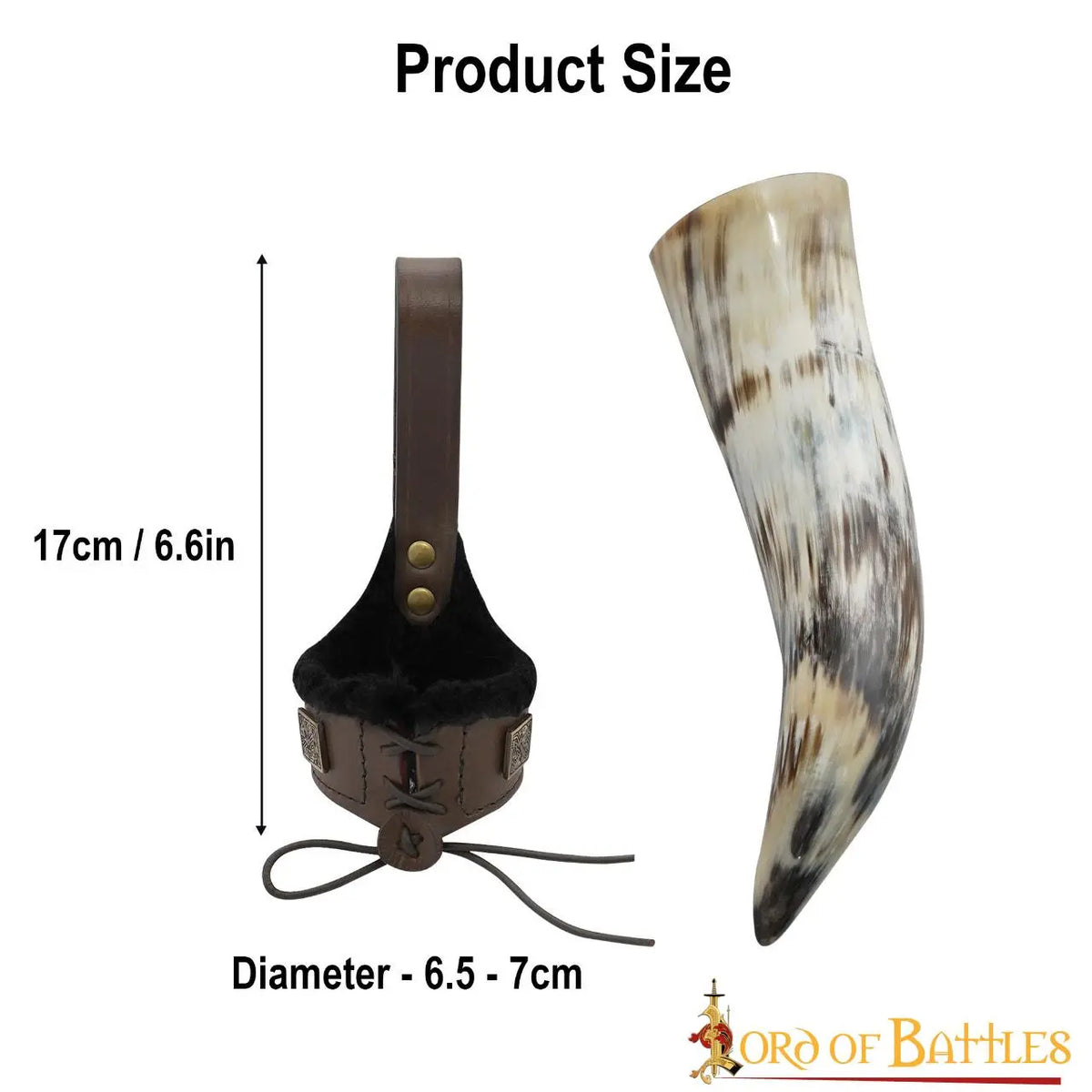 Viking drinking horn Hjalmar, 300-500 ml