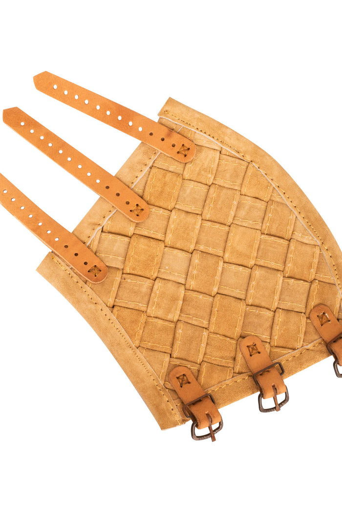 Sigurd Viking bracers, underarm guards, sand