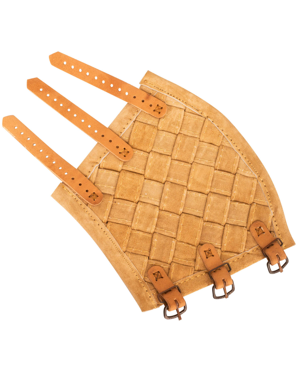 Sigurd Viking bracers, underarm guards, sand