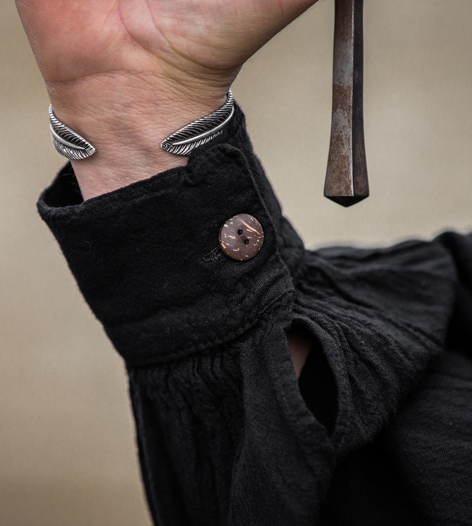 Medieval shirt, black