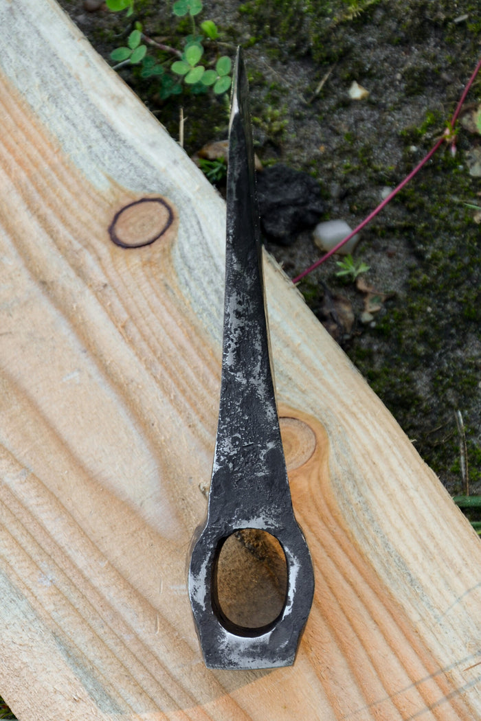 Danish Viking axe head, semi-sharp