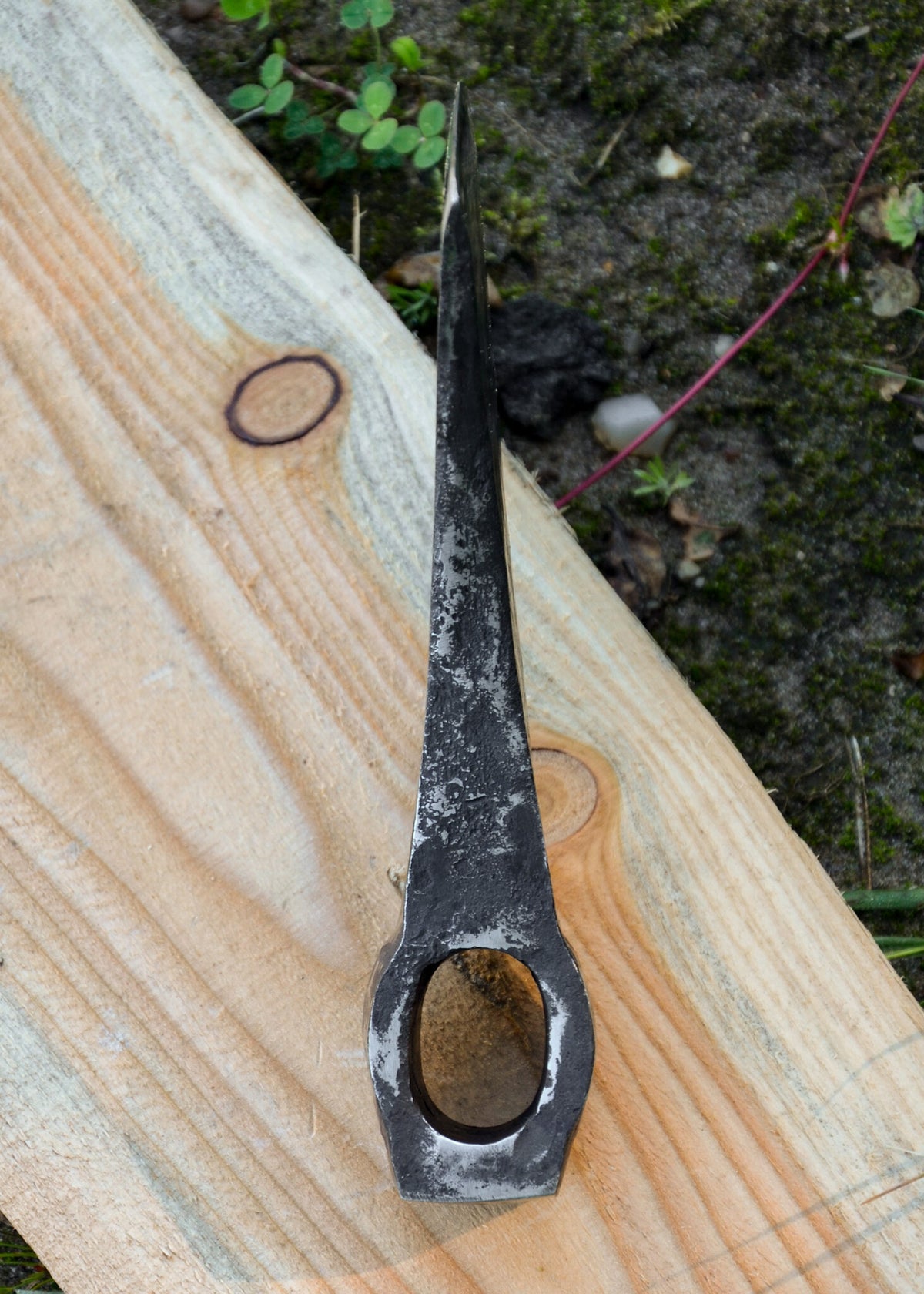 Danish Viking axe head, semi-sharp