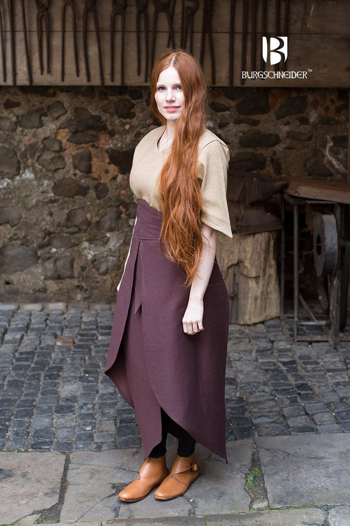 Skirt Tharya, brown