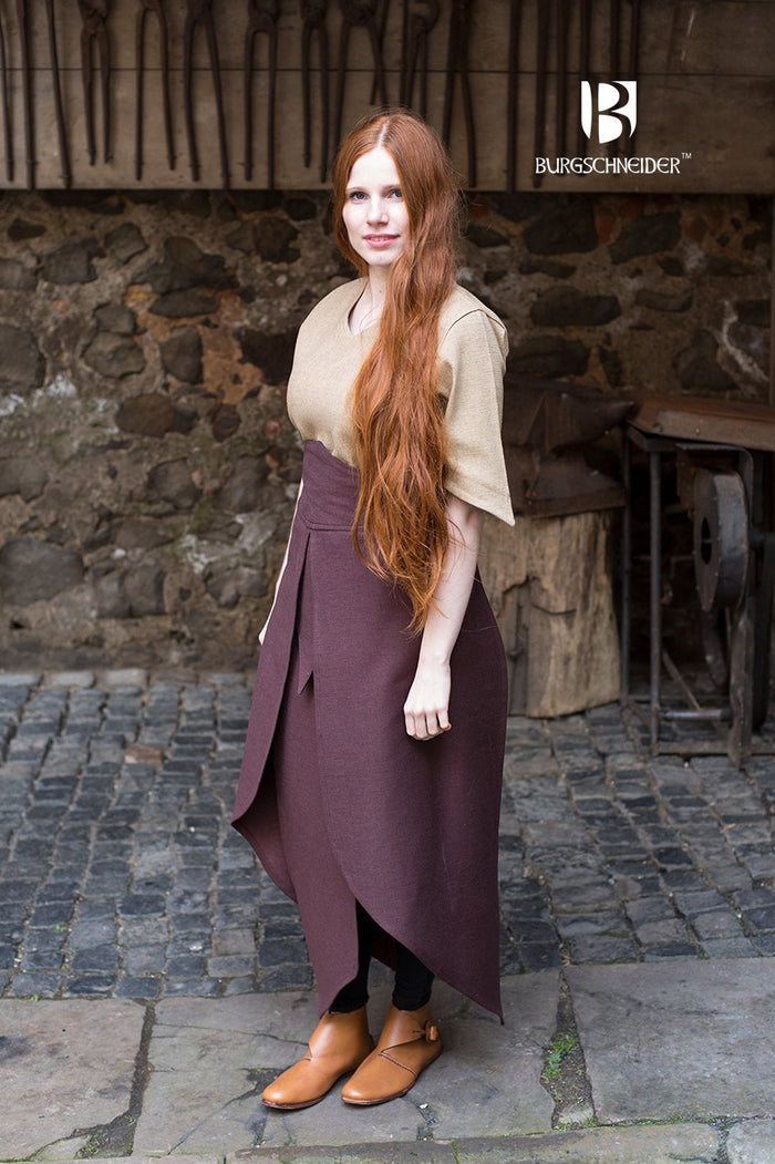 Skirt Tharya, brown