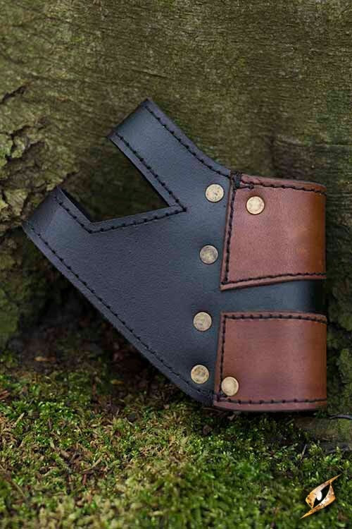 LARP sword holder King, black-brown