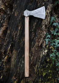 Viking Axe, Hand-Forged Steel, Type F, semi-sharp