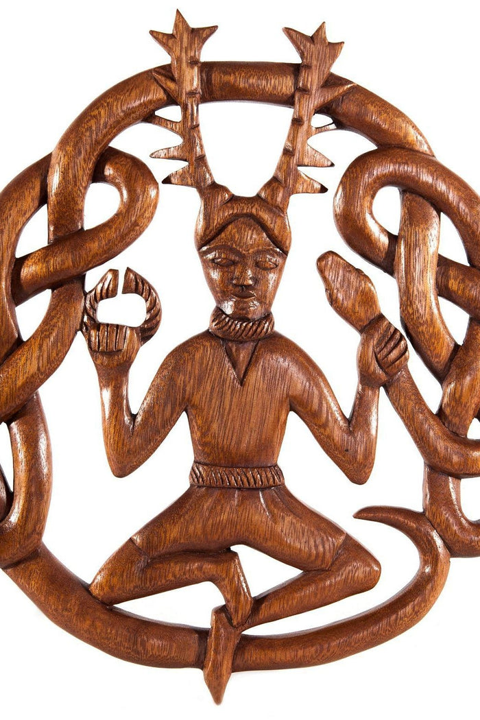 Woodcarving Cernunnos