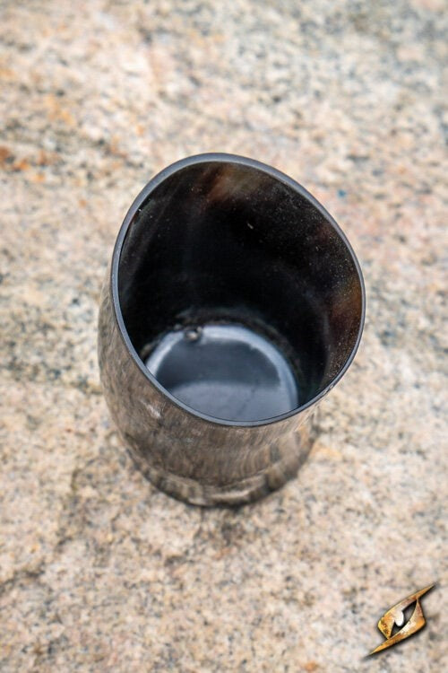 Horn cup Adventurer, dark, 300-500 ml