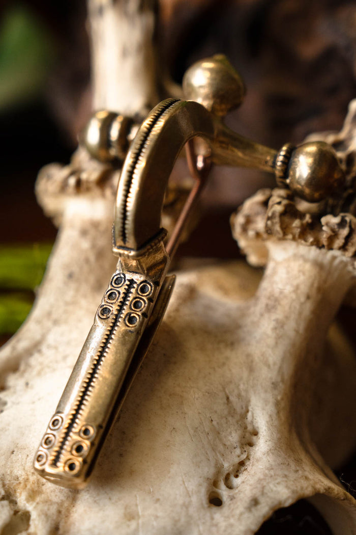 Roman crossbow fibula, bronze