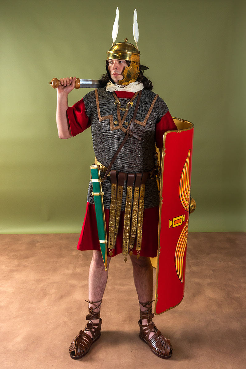 Caligae Neptunus, römisch, braun