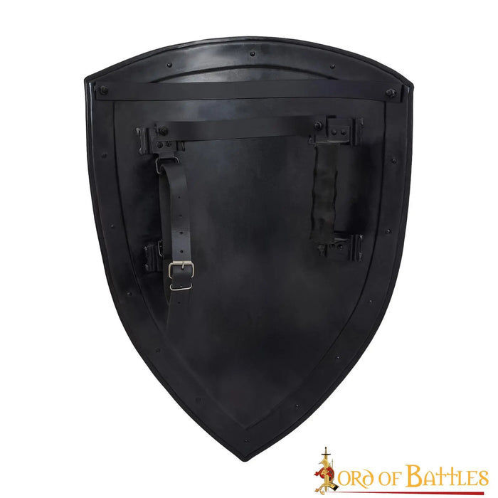 Medieval knight shield, dark