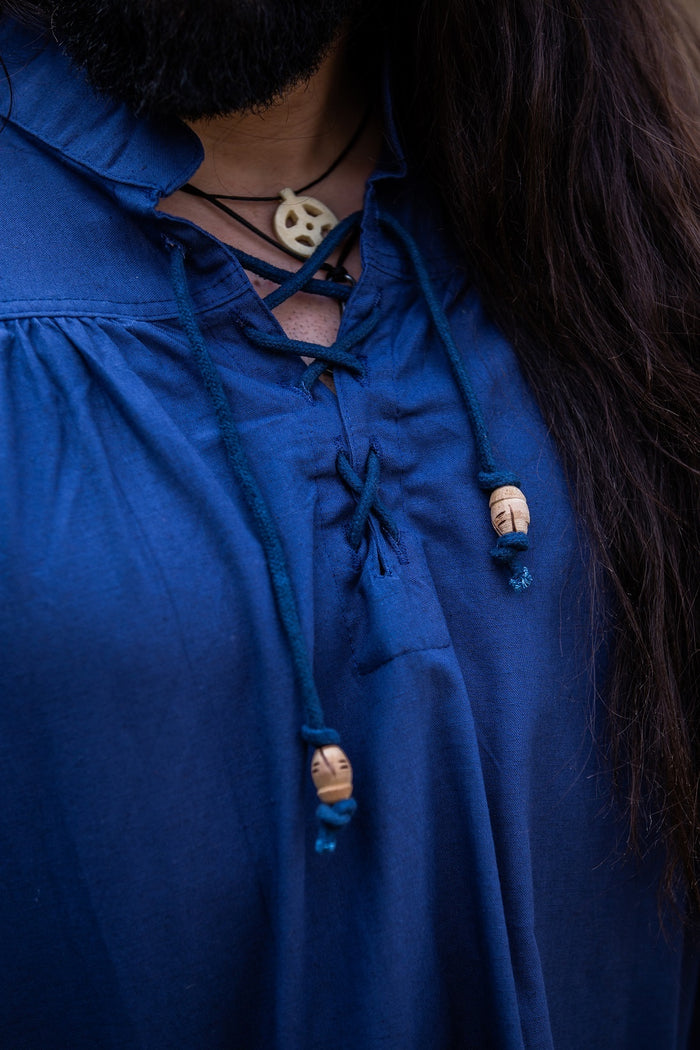 Medieval shirt, blue