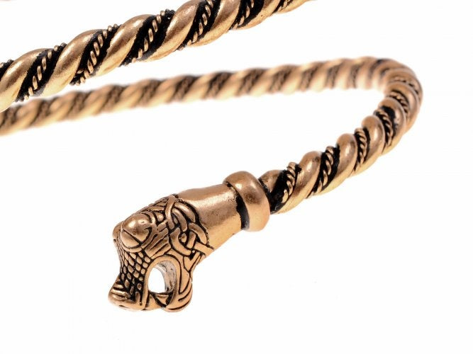 Oseberg upper bracelet, bronze