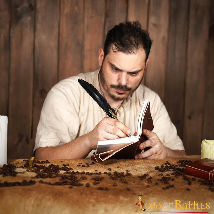 Leather book Yggdrasil with lock