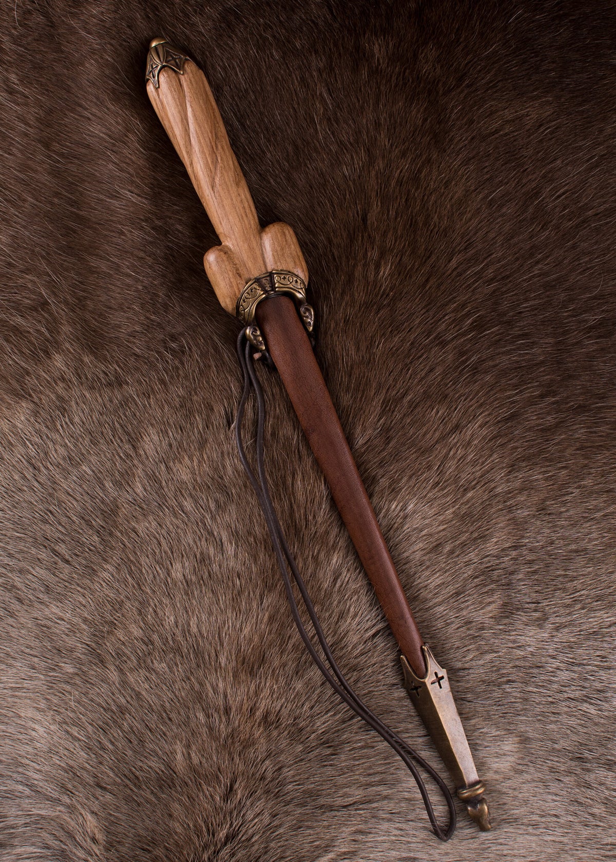 16th century bollock dagger, semi-sharp
