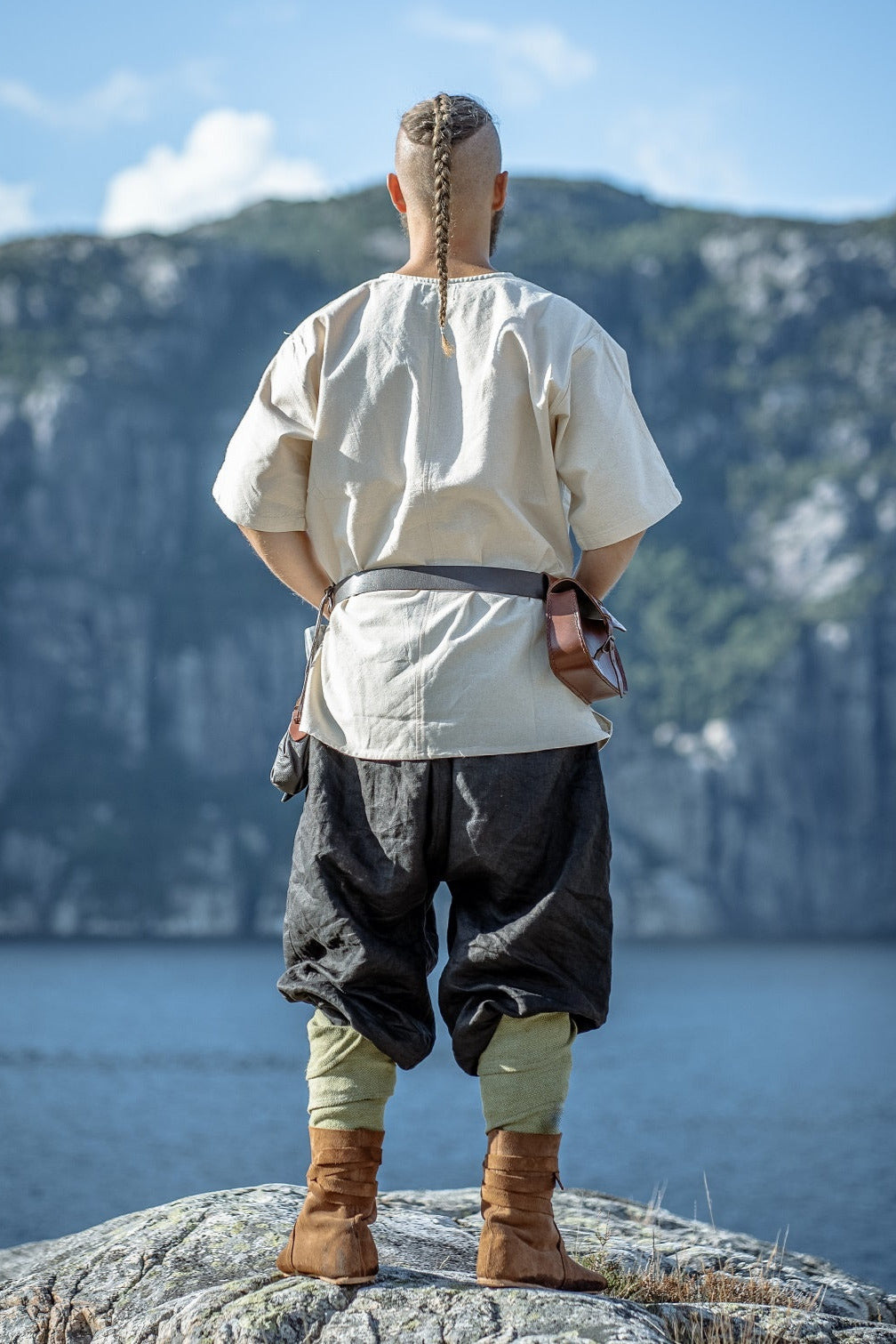 Viking tunic Uhtred, cream