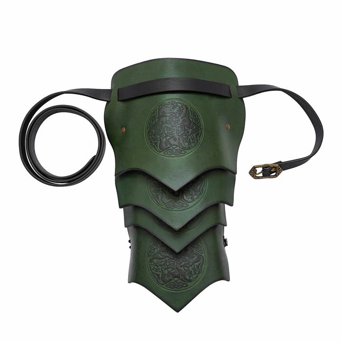 Leather pauldron Epona