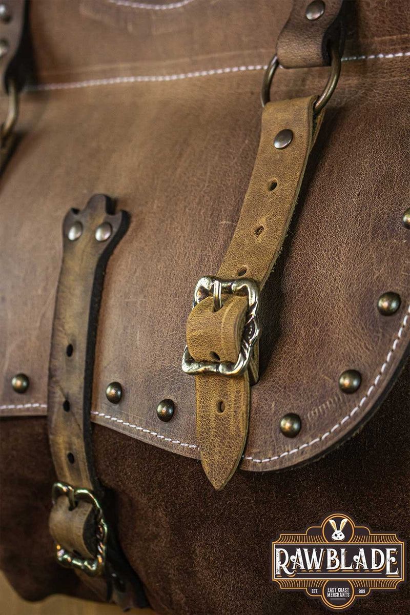 Duża sakwa na pas Agor – postarzona