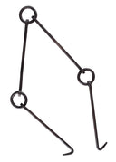 Håndsmedet kæde til gryder