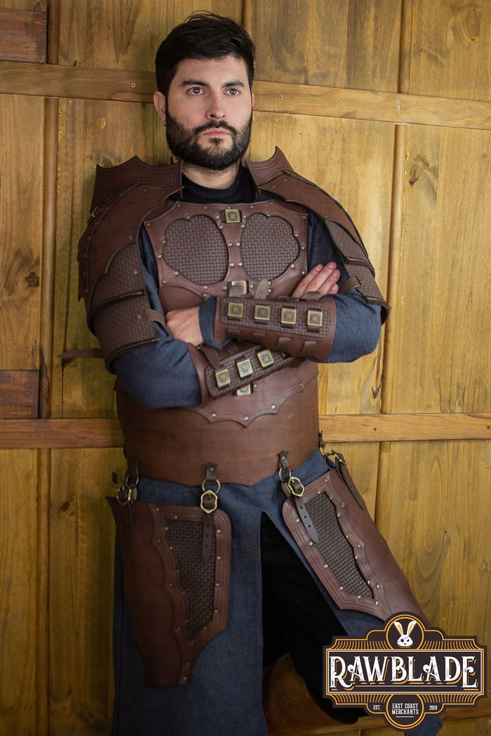 Edekan Pauldrons - Brown