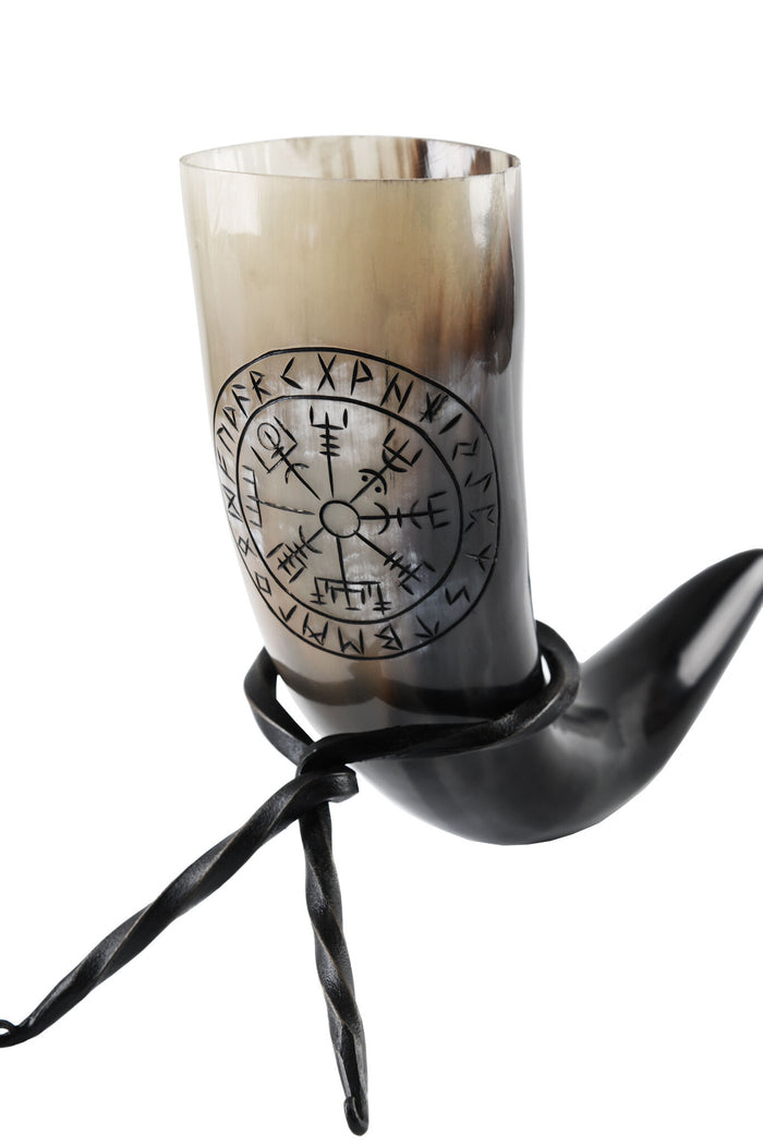 Drinking horn Vegvisir, 200-300 ml