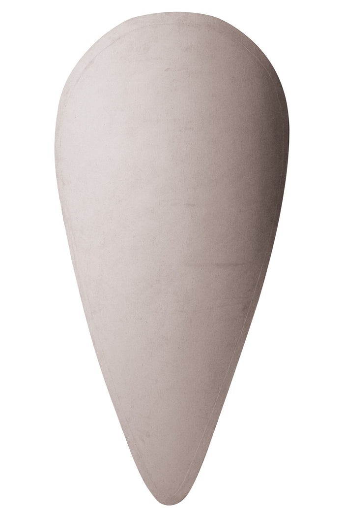 Norman kite shield, unpainted