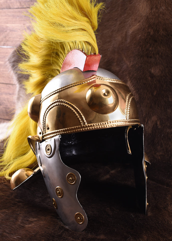 Witcham Gravel Roman auxiliary helmet, 1-1.2 mm