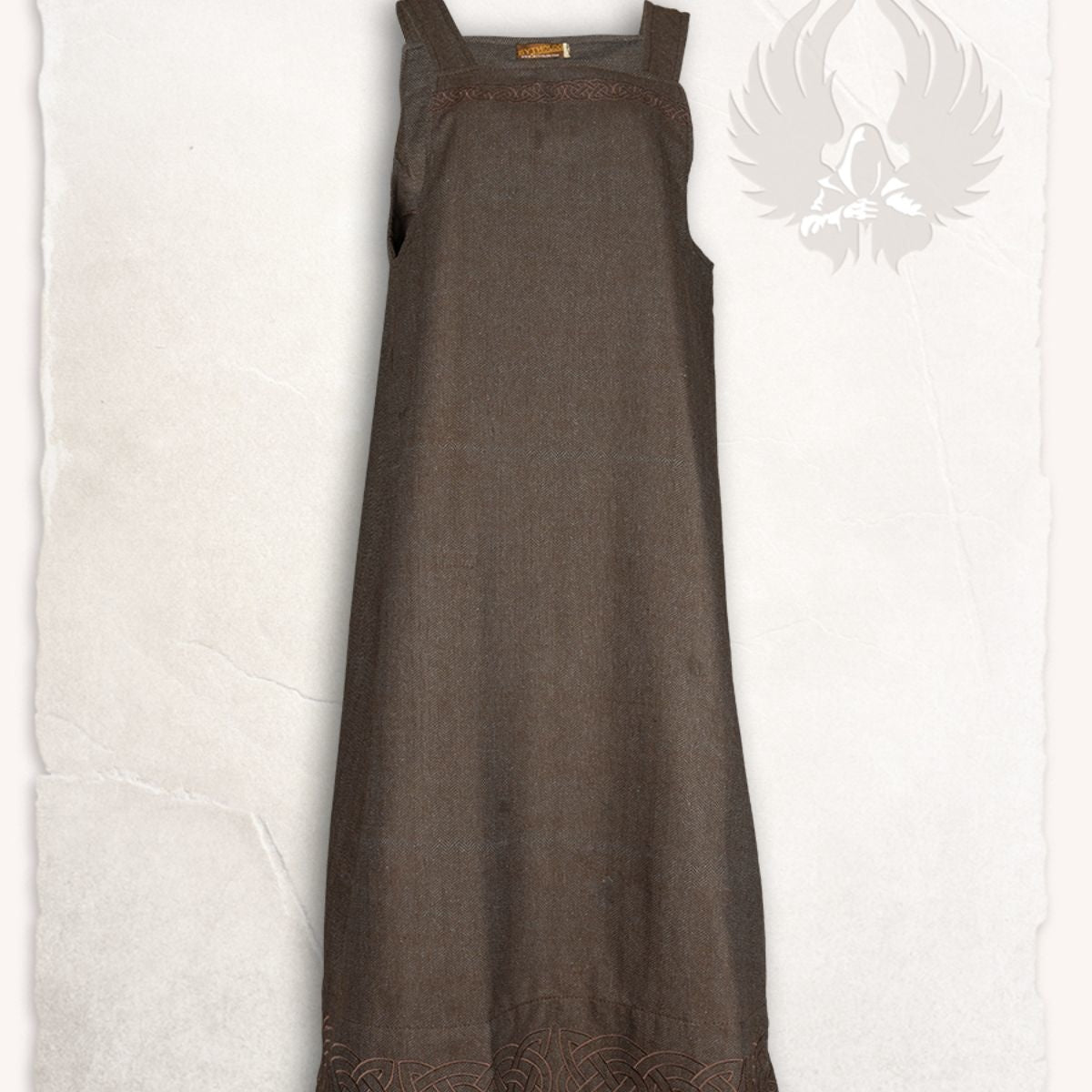 Hangeroc Alva, herringbone pattern, brown