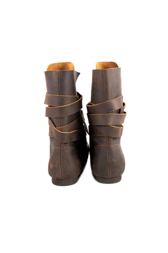 Viking boots Hedeby, brown