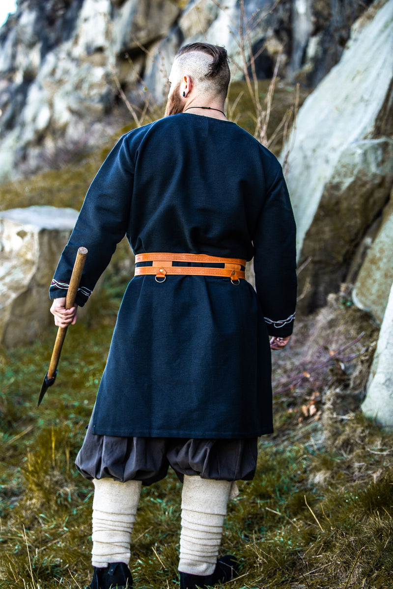 Dubbele riem Ubbe, lichtbruin