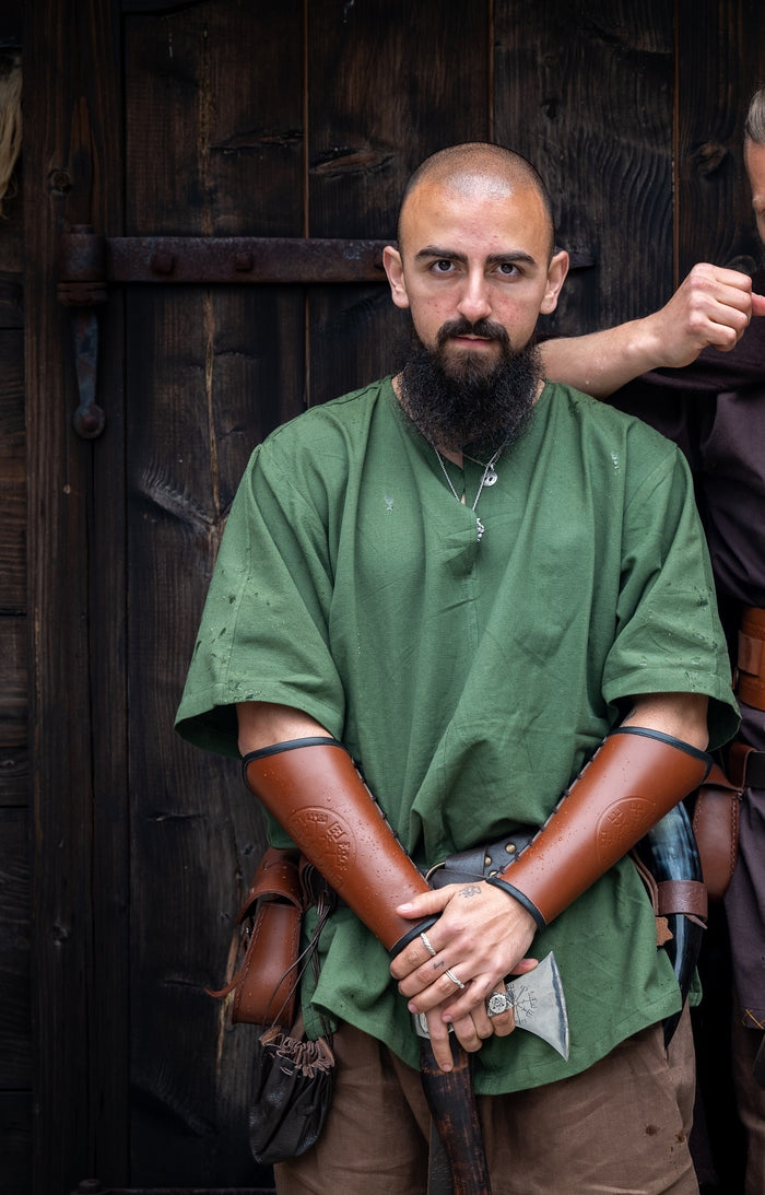 Viking tunic Uhtred, green