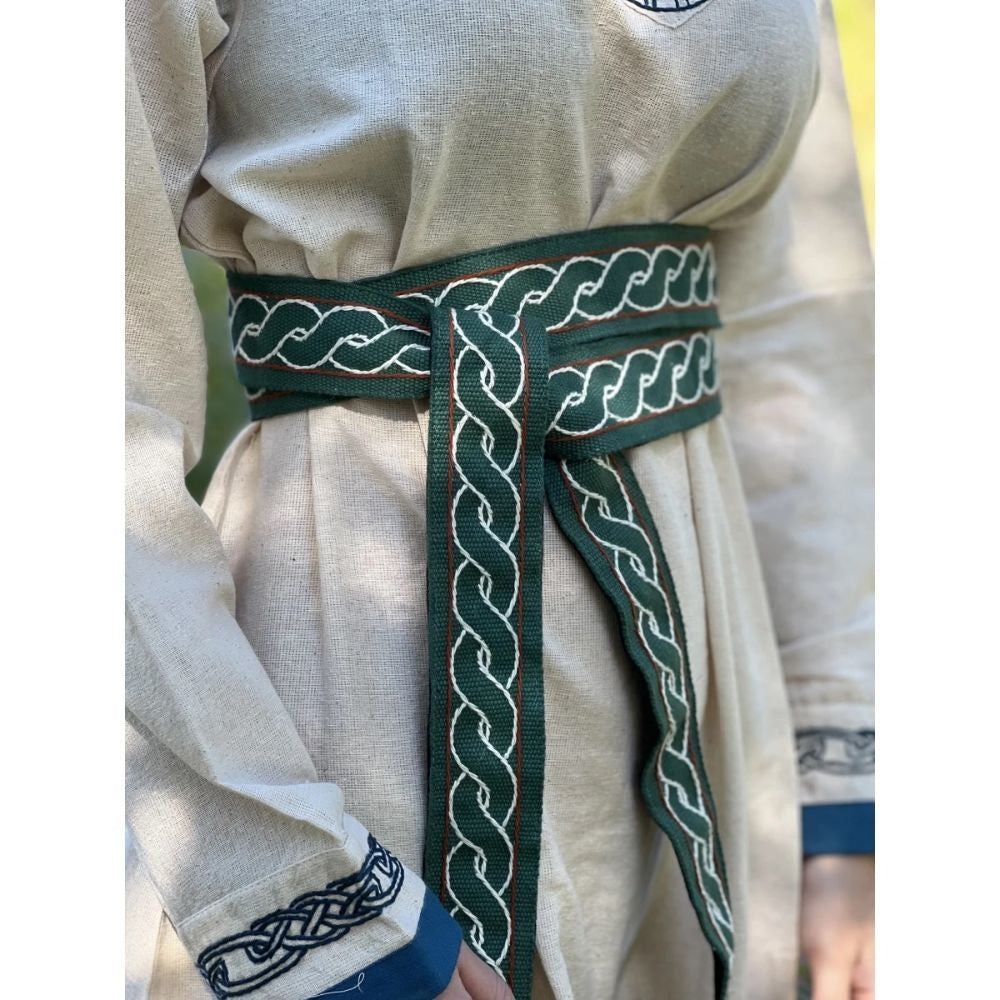 Viking belt Elina, green, 235 cm