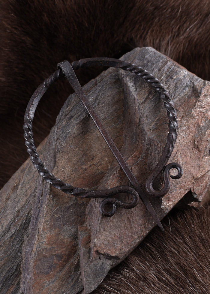 Historical ring fibula, iron