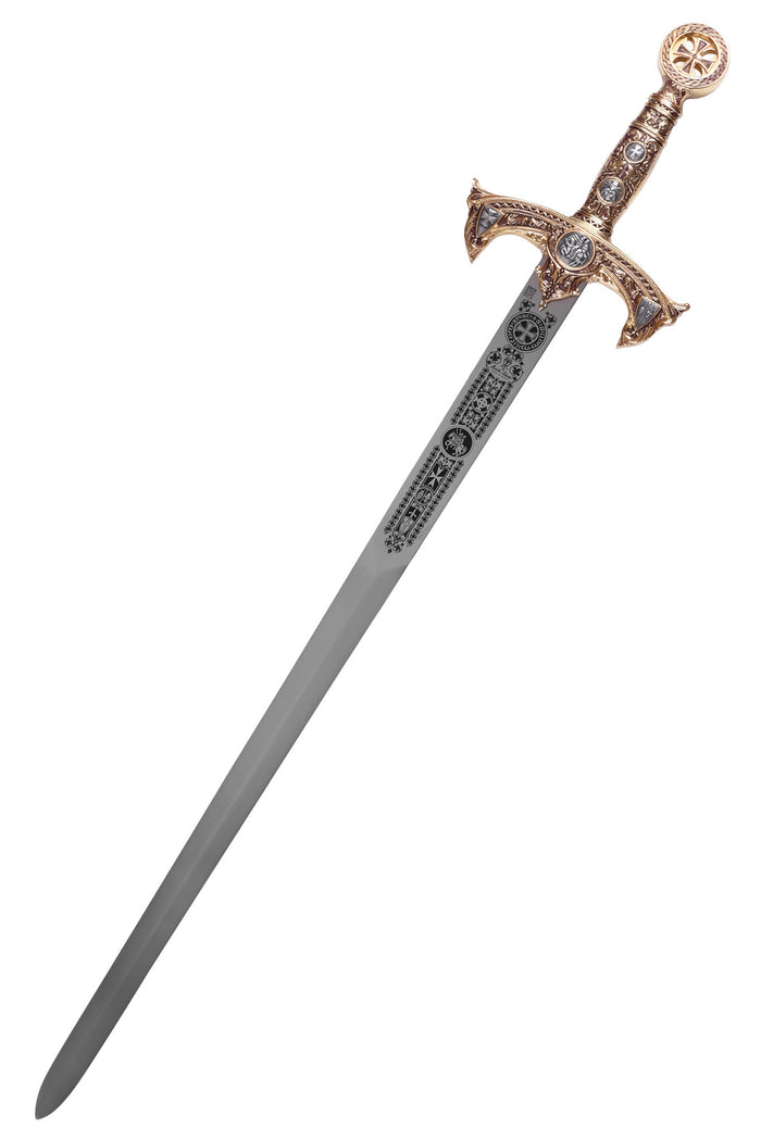 Templar sword, semi-sharp