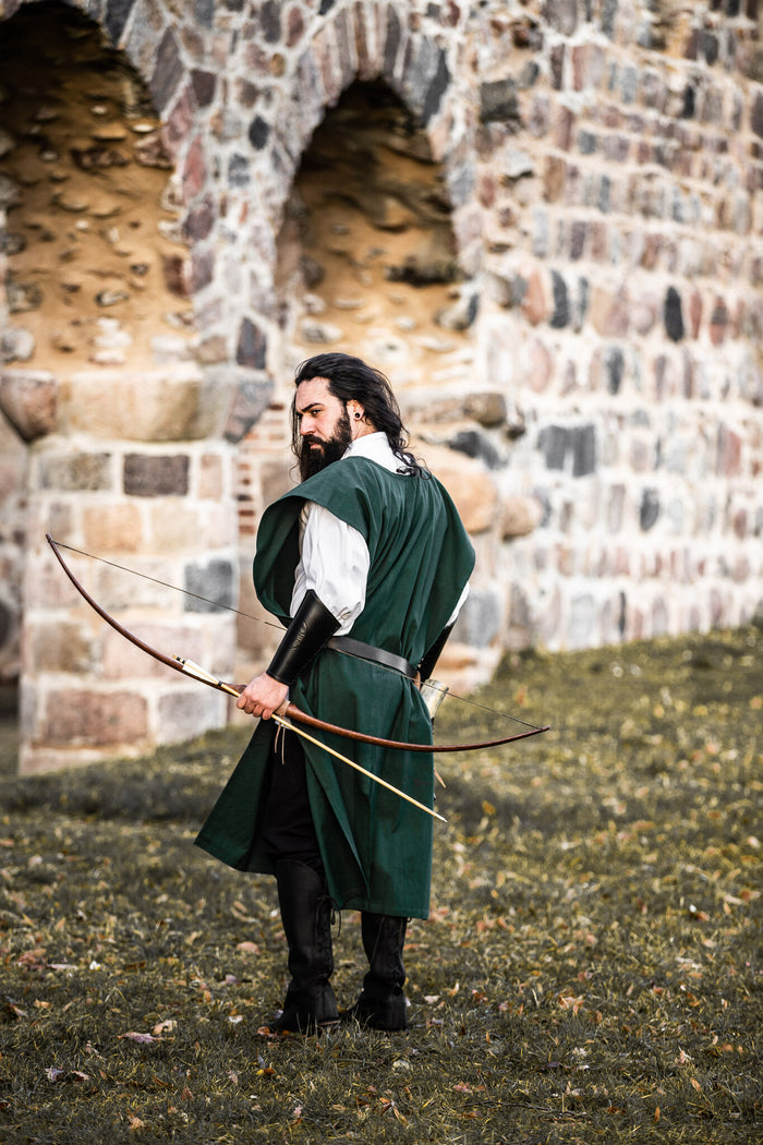 Surcoat men, green