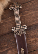 Spada vichinga tipo Petersen D, semi-affilata